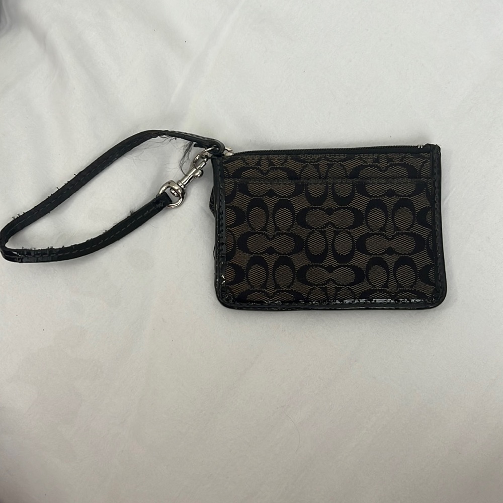 Vintage Coach wristlet